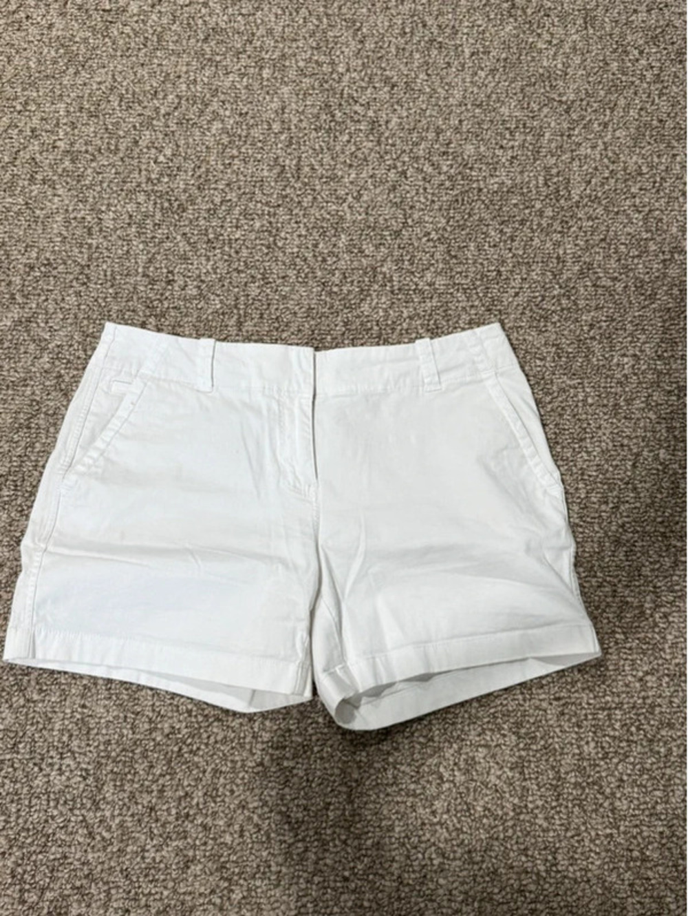 Vineyard Vines White Chino Shorts Size 8 Preppy